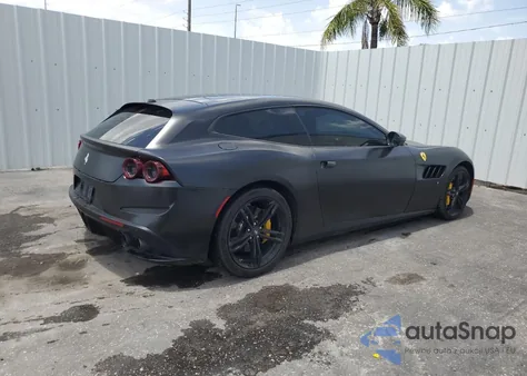 2020 Ferrari Gtc4 Lusso z USA, uszkodzony, nr VIN ZFF82WNAXL0256492